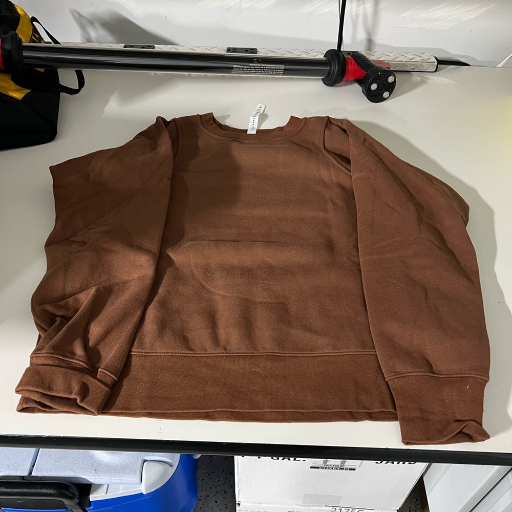 Lululemon Brown Sweatshirt